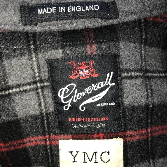 Gloverall long slim wool blend duffle coat (S) - Picture 6 of 6